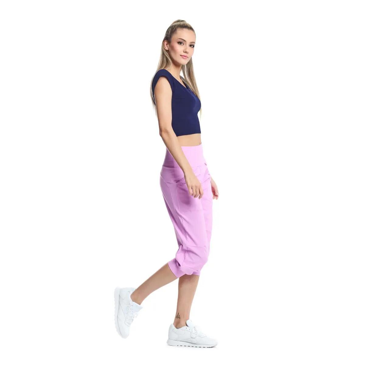 Functional Light and Soft Cropped Kurzarmshirt AET137LS 7/8