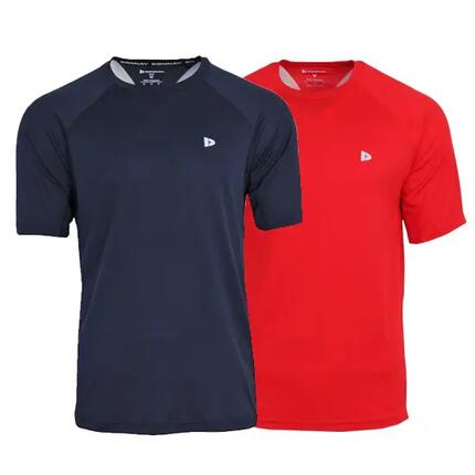 Lot de 2 T-shirts multisports Donnay pour hommes Andre