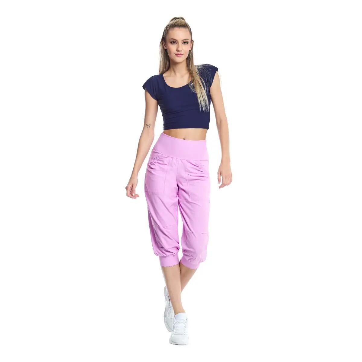 Functional Light and Soft Cropped Kurzarmshirt AET137LS 6/8