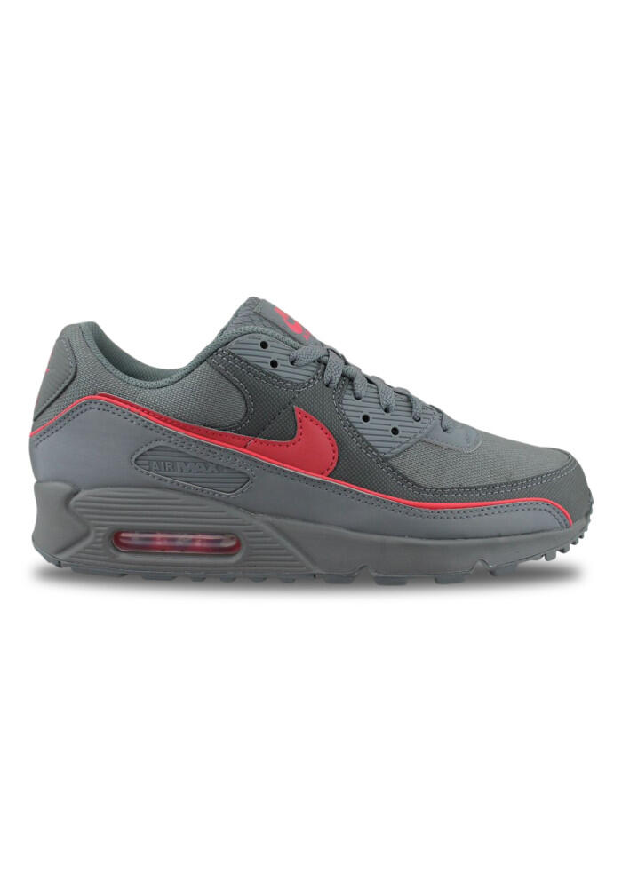 Nike Air Max 90 Iron Grey University Red Hv4517-001 1/5