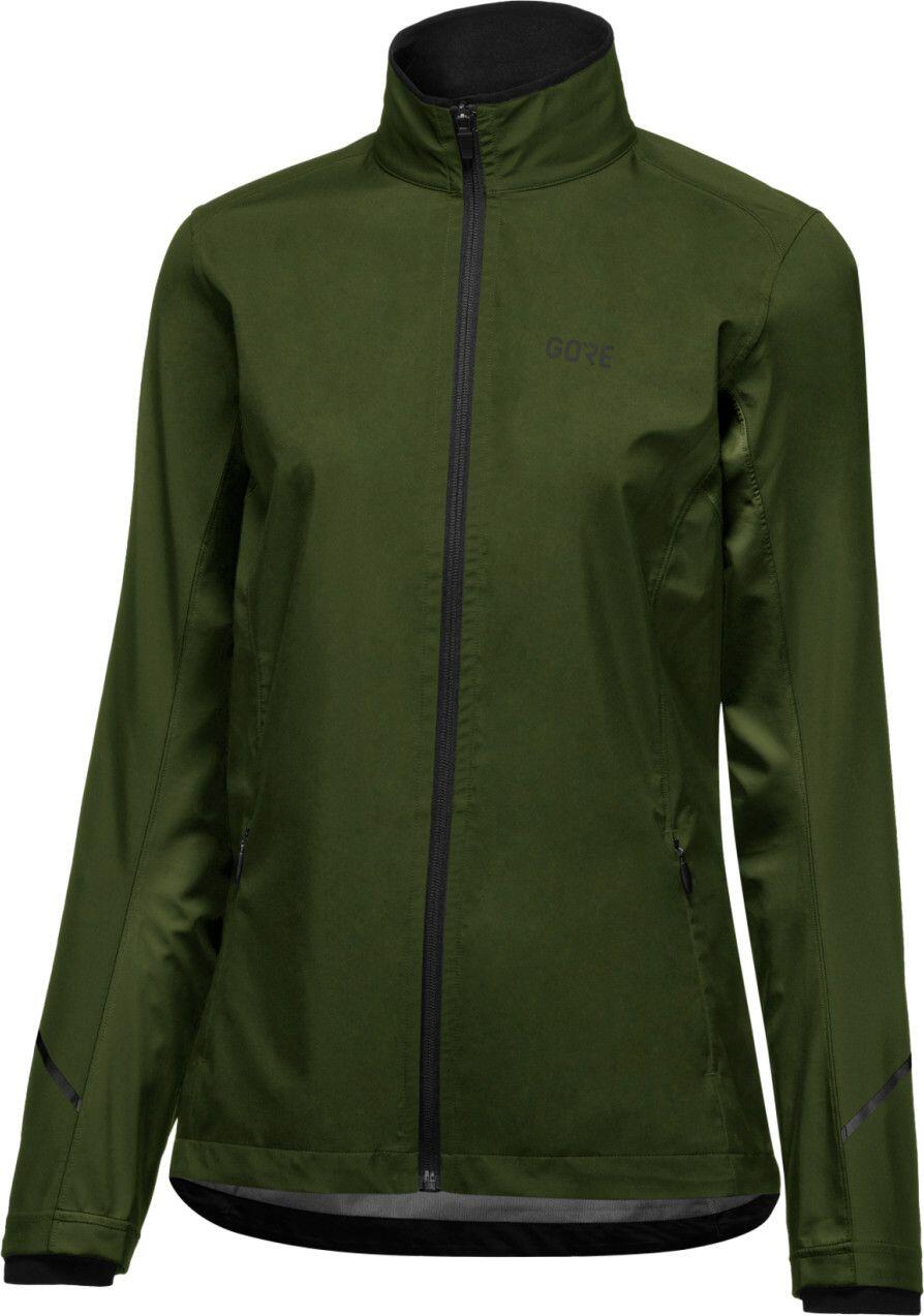 Veste Running Gore Wear R3 Partial Gore-Tex Infinium Kaki Femme 3/3