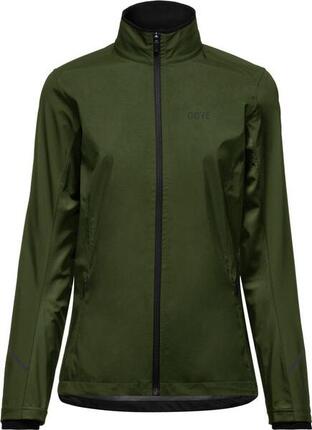 Chaqueta de running Gore Wear R3 Parcial Gore-Tex Infinium Caqui para mujer