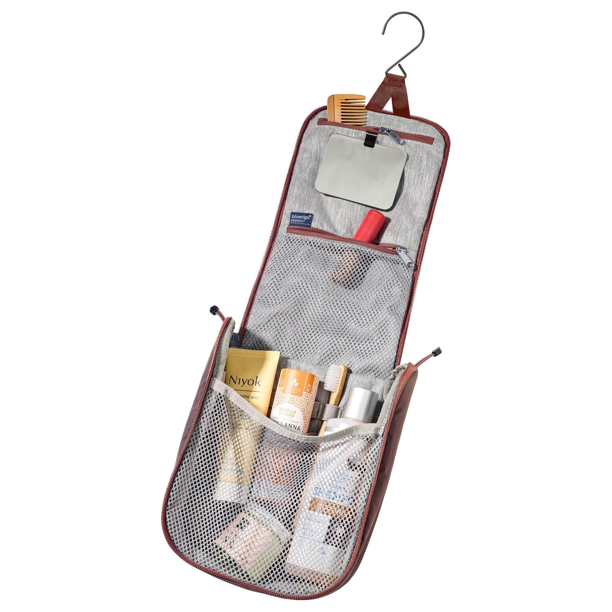 Kosmetyczka Deuter Wash Center I - raisin/caspia 2/3