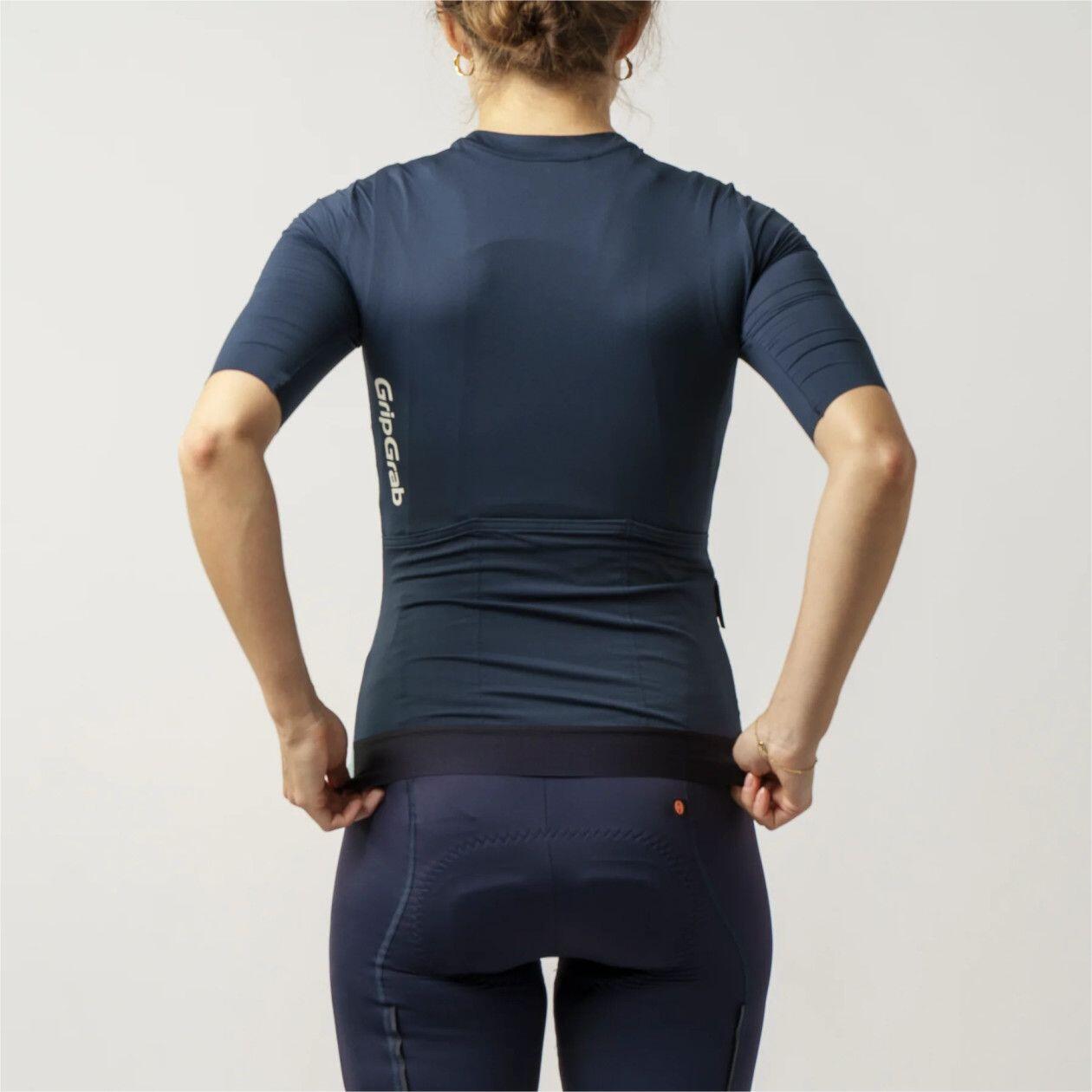 Maillot Manches Courtes Femme GripGrab PACR ultraléger Bleu 4/4