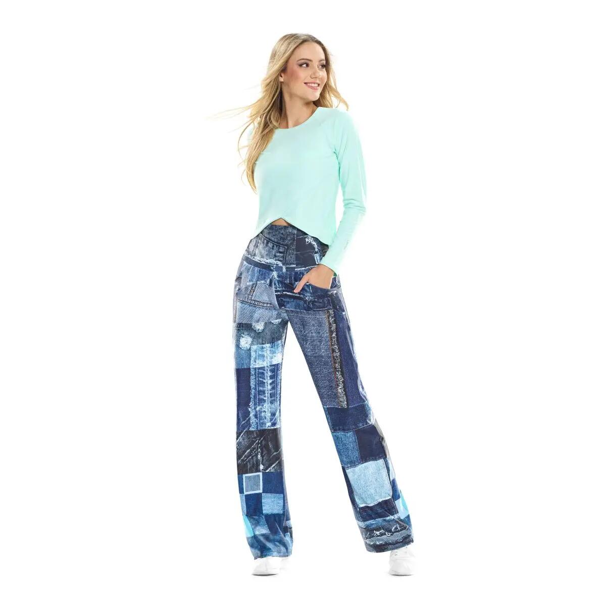Functional Light and Soft Cropped Long Sleeve Top AET131LS 5/8