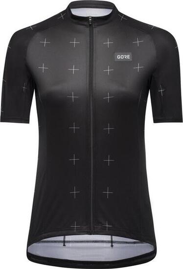 Maglia Gore Wear Daily a manica corta da donna nera/bianca