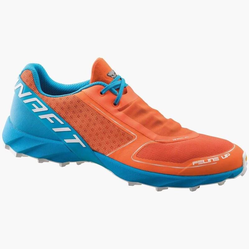 Men's trail running shoes Feline Up Orange/Methyl Blue