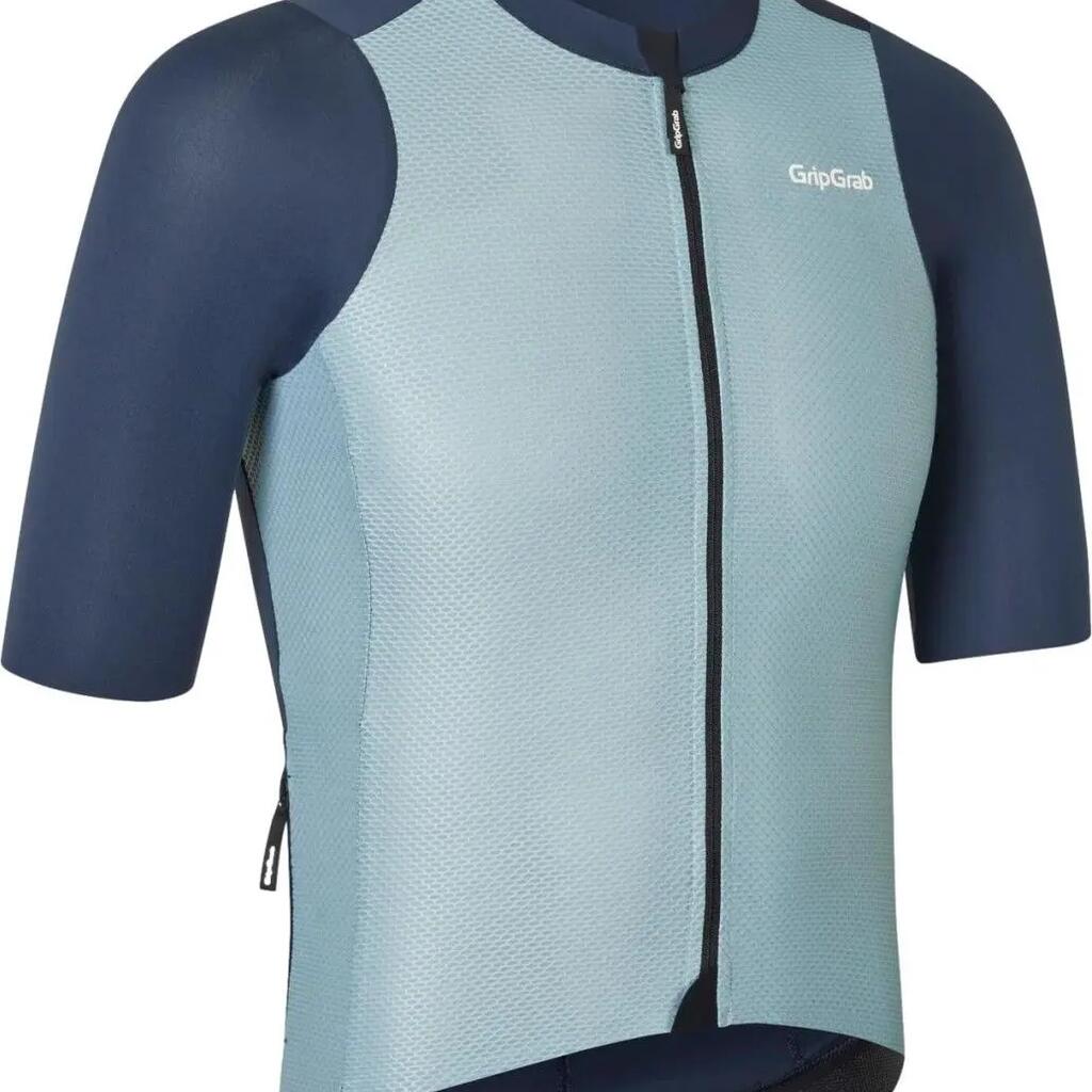 GripGrab Climber Short Sleeve Jersey Blue