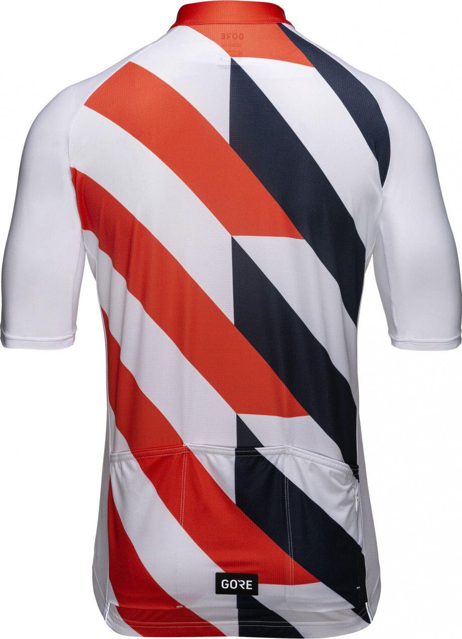 Camiseta Gore Wear Signal blanco naranja 2/2