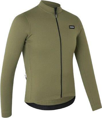 GribGrab Gravelin Merinotech Thermal Olive Green Trui met lange mouwen