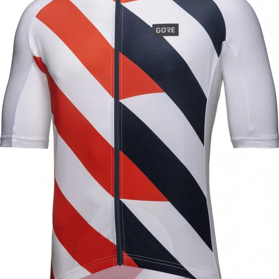 Gore Wear Signal White Orange Jersey
