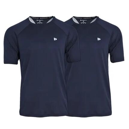 Lot de 2 T-shirts multisports Donnay pour hommes Andre