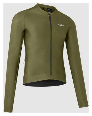 GripGrab PACR Langarm Trikot Grün Herren 7/7