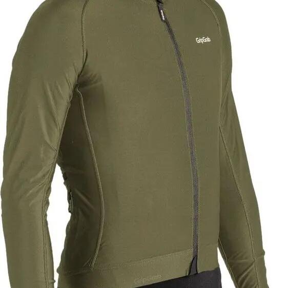 GripGrab PACR long sleeve jersey Green Men's