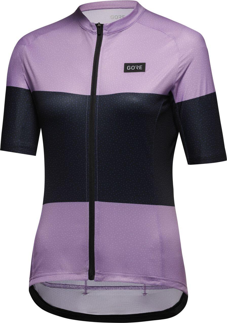 Maillot de manga corta Gore Wear Spirit Stripes Violeta/Azul 3/3