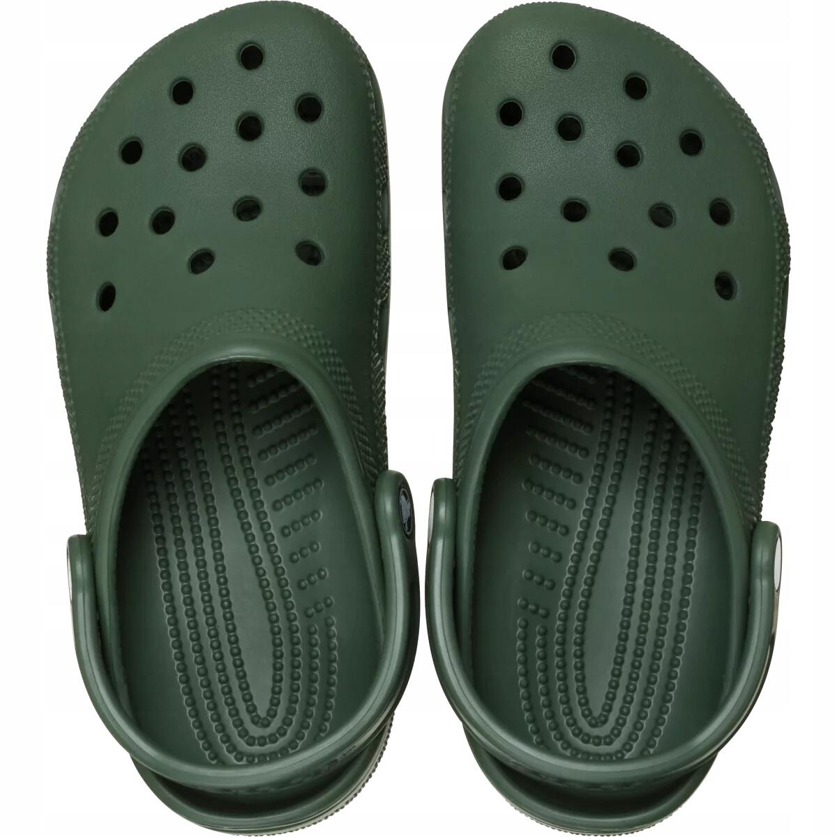 Sandali da uomo Crocs verdi. 6/6