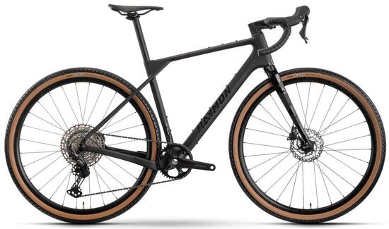 Rower gravelowy Raymon Soreno Pure M carbon stealth