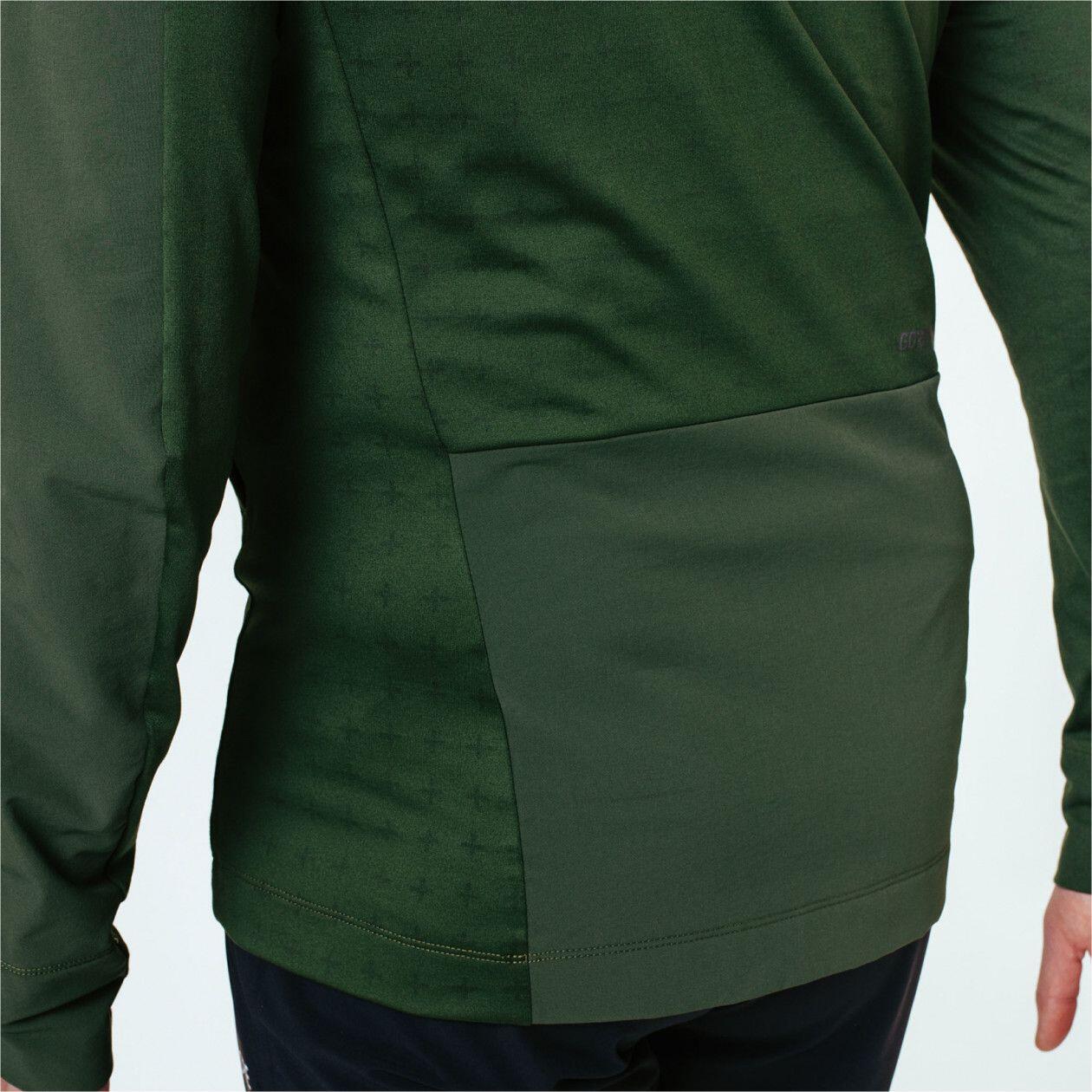 Maillot de manga larga Gore Wear TrailKPR Hybrid Verde 5/7