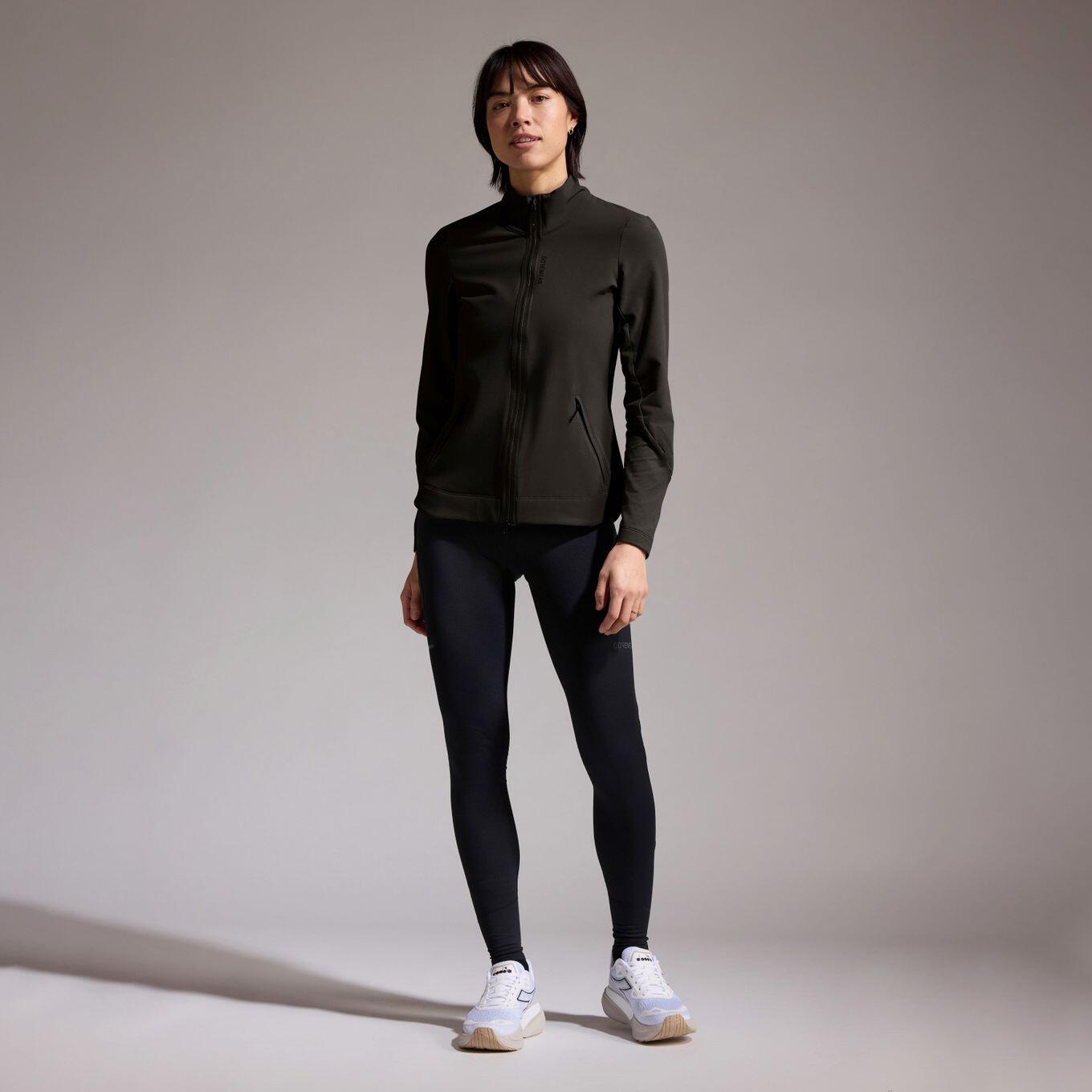Chaqueta running Gore Wear Concurve Thermo Hybrid Mujer Negro 3/7