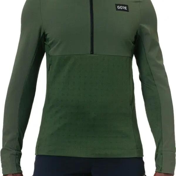 Gore Wear TrailKPR Hybrid Long Sleeve Jersey Green