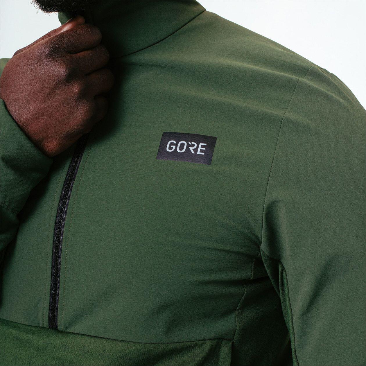 Maillot de manga larga Gore Wear TrailKPR Hybrid Verde 6/7
