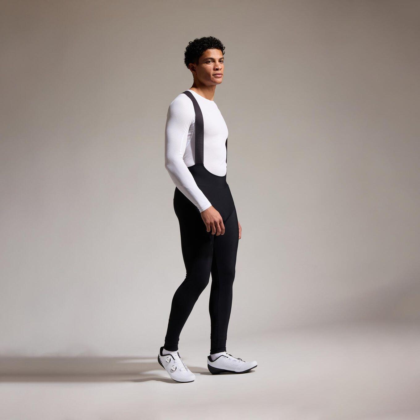 Culotte con tirantes térmico Swiftride Negro, Hombre 4/5