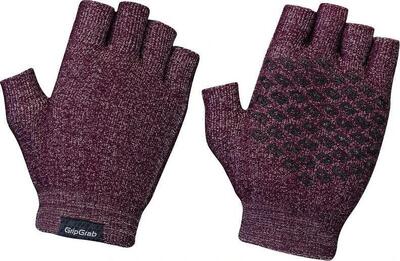 Gripgrab freedom short finger knit gloves red