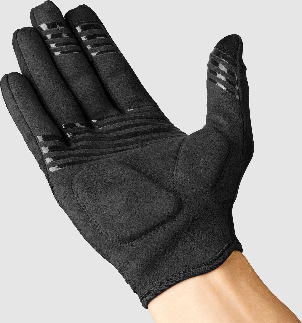 GripGrab EXPLR Guantes Largos Acolchados de Verano Negro 3/6
