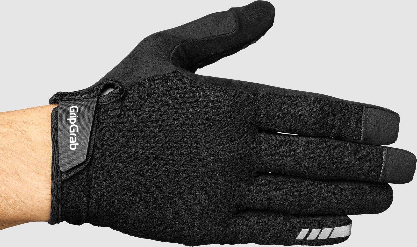 GripGrab EXPLR Guantes Largos Acolchados de Verano Negro 2/6