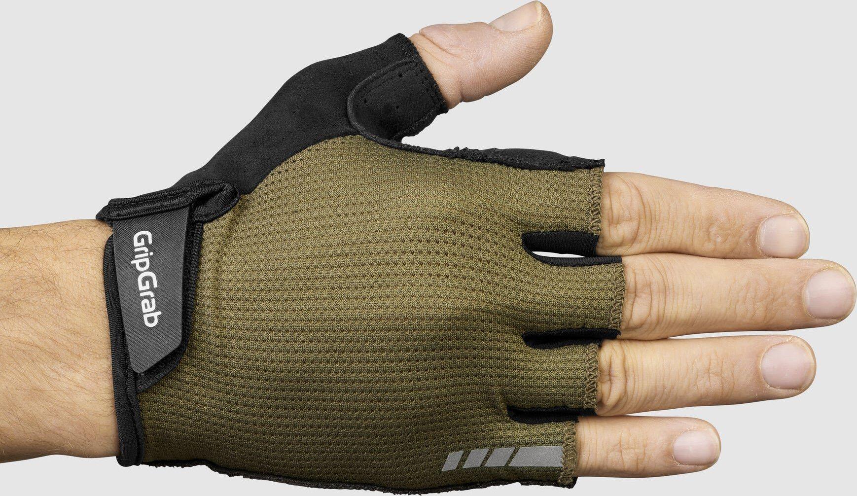 Gants courts d'été GripGrab EXPLR Padded Vert 2/5