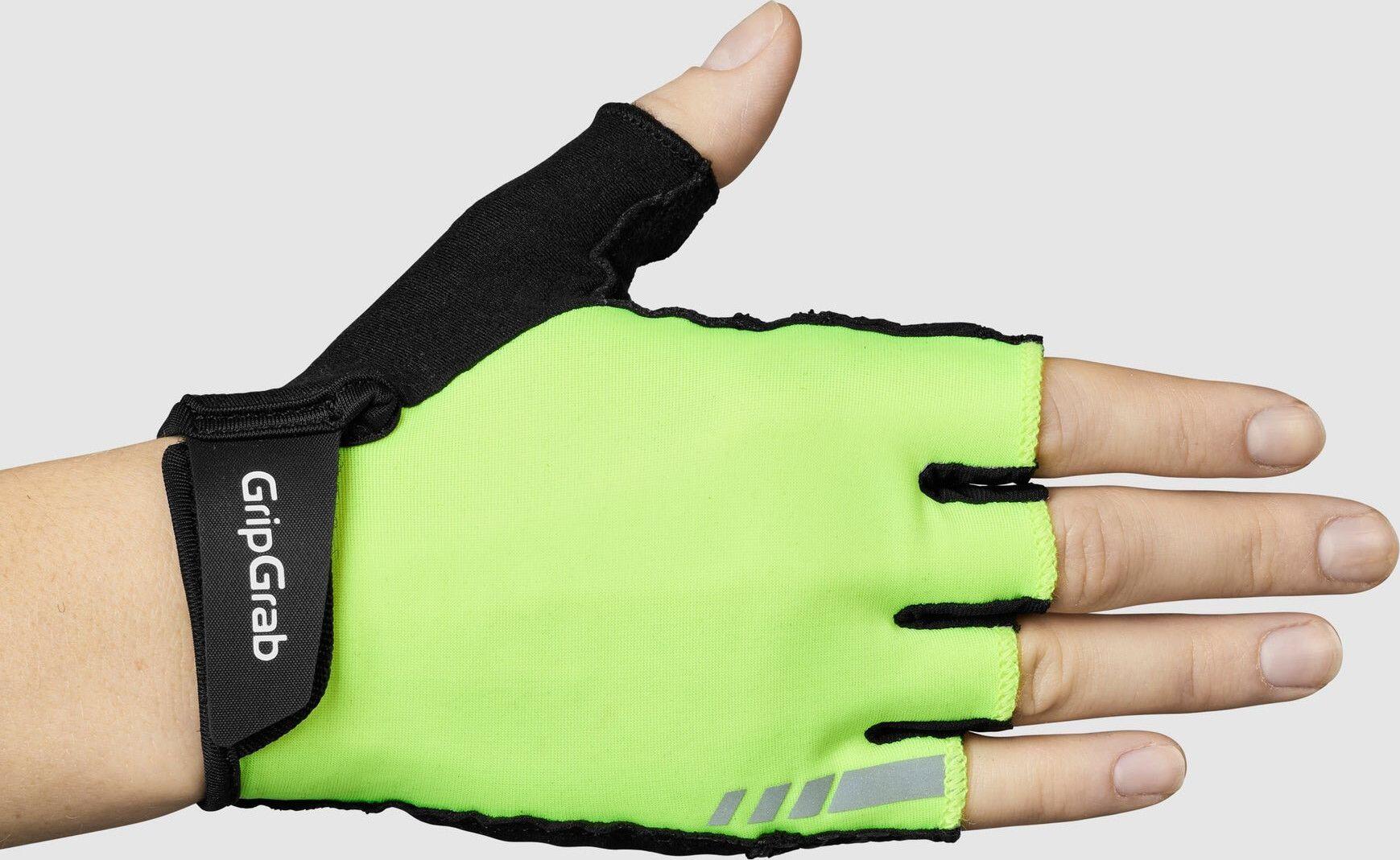 Gants courts d'été GripGrab W's RIDE Padded Jaune Femme 2/5