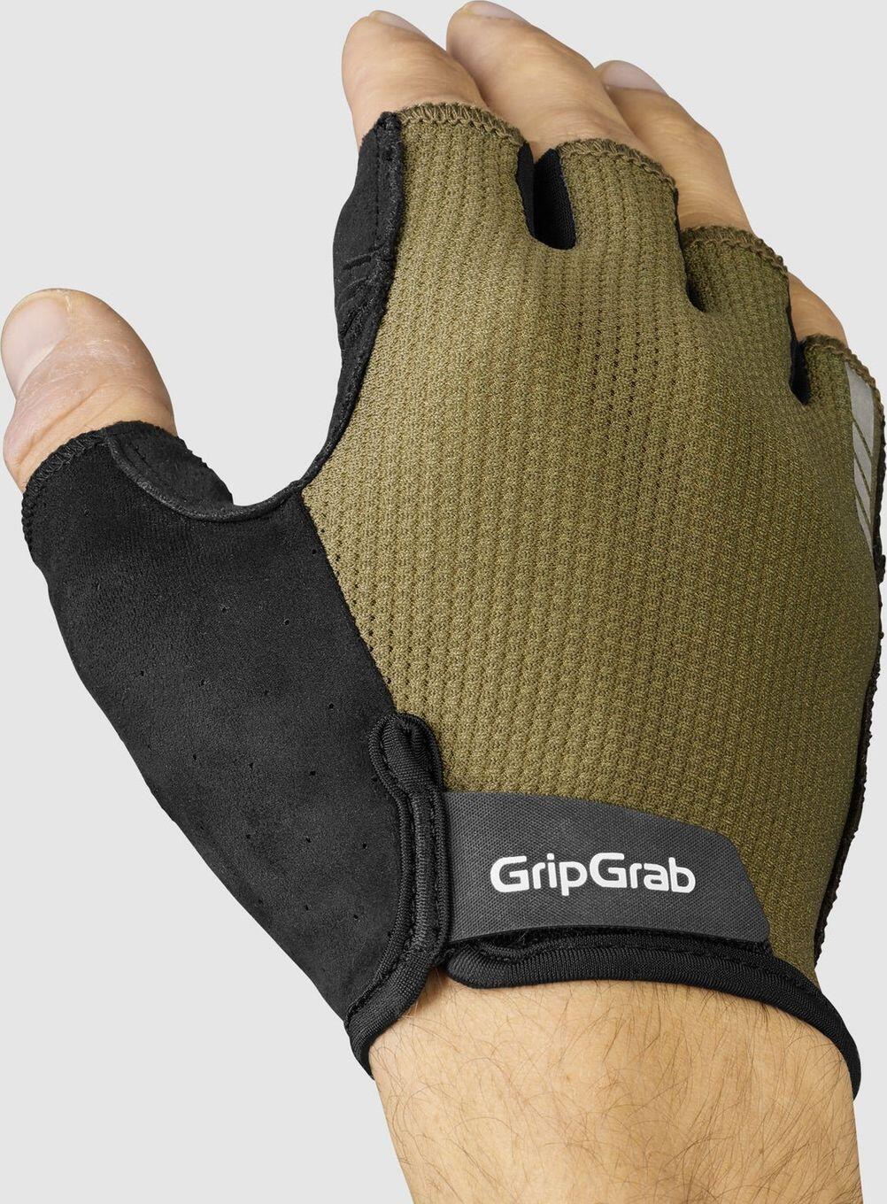 Gants courts d'été GripGrab EXPLR Padded Vert 4/5