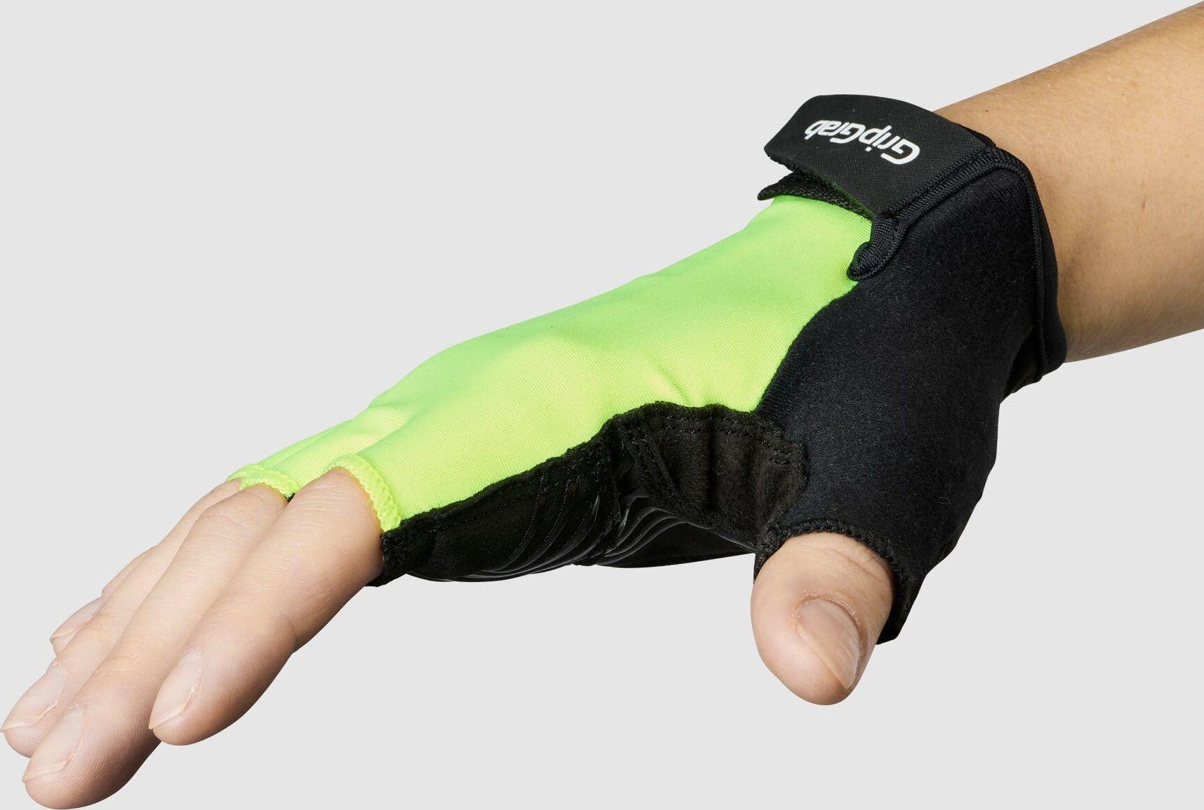 Gants courts d'été GripGrab W's RIDE Padded Jaune Femme 5/5
