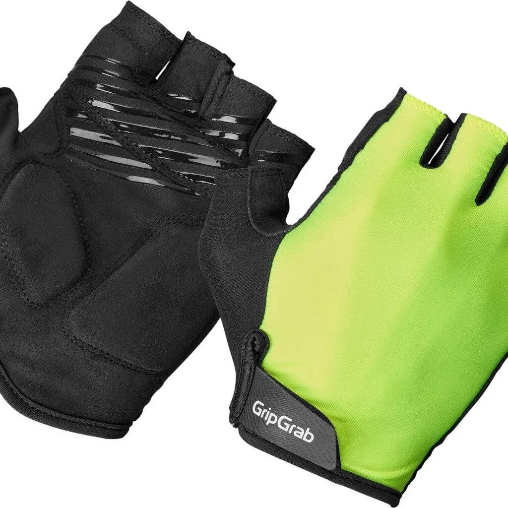 GripGrab RIDE Padded Short Summer Gloves Green