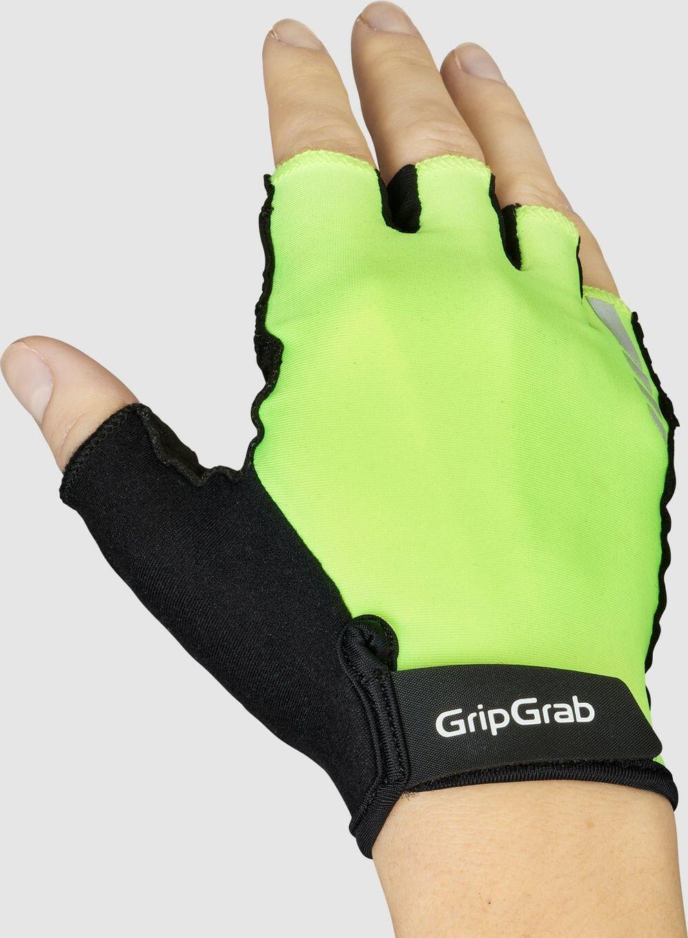 Gants courts d'été GripGrab W's RIDE Padded Jaune Femme 4/5