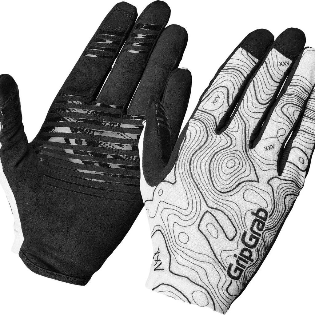 GripGrab Rebel Long Summer Gloves White
