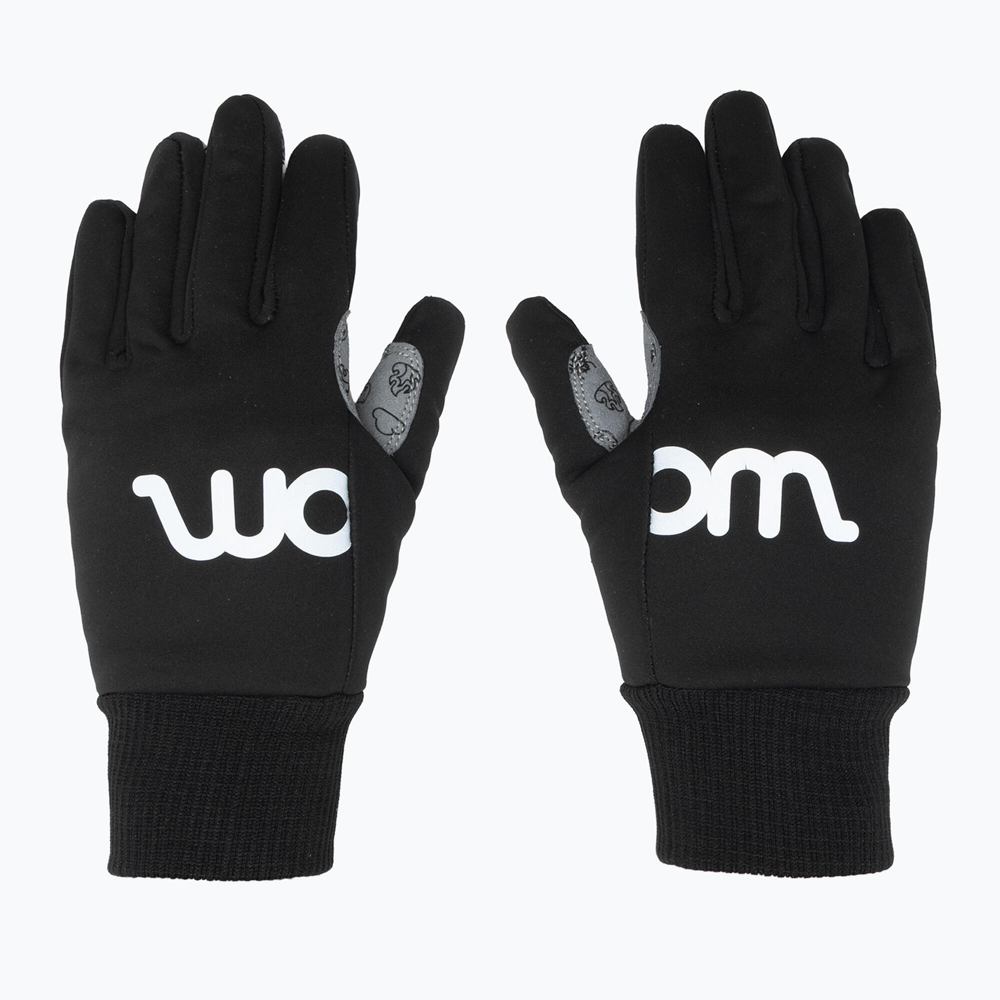 Rękawiczki rowerowe dziecięce woom Warm Tens black 3/6