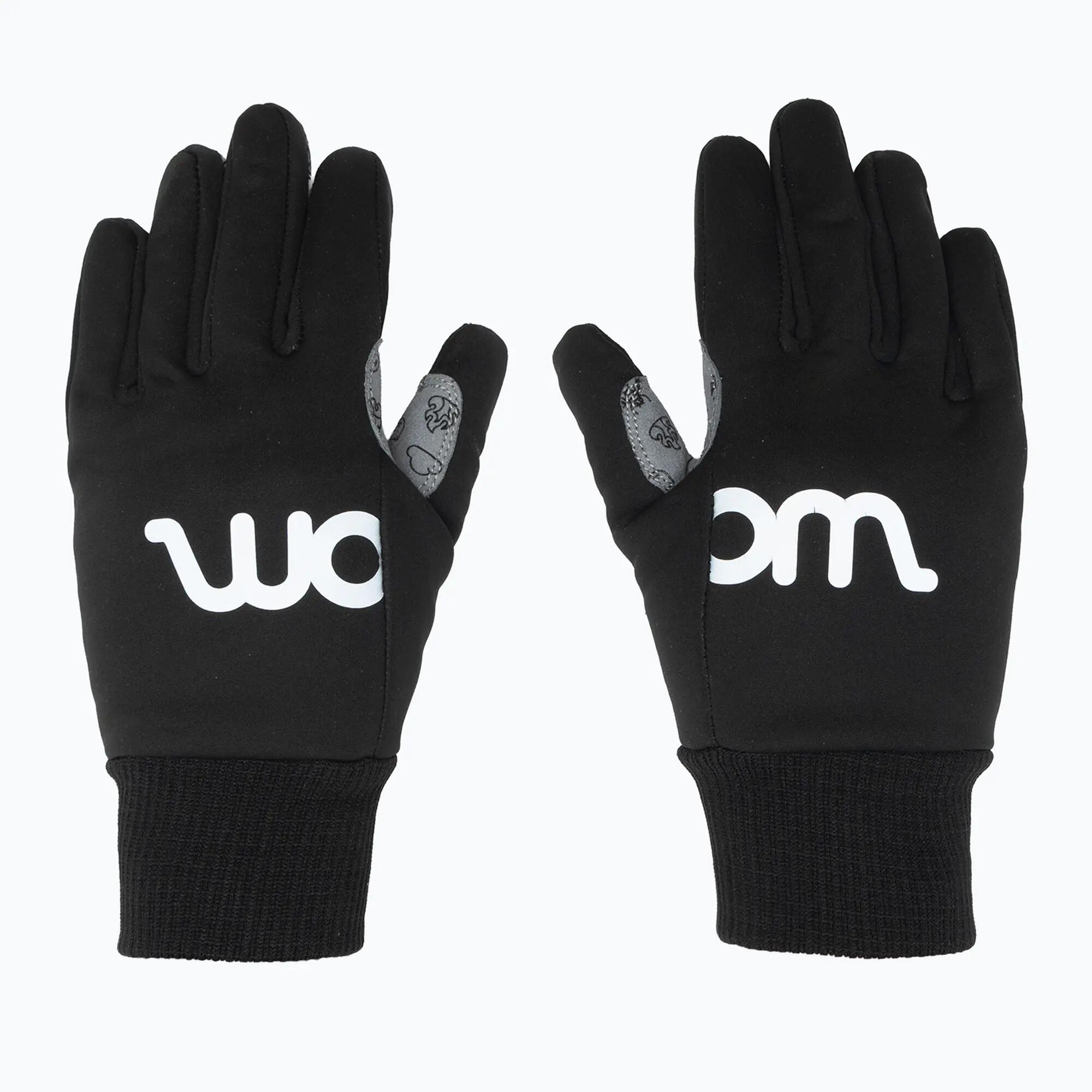 Rękawiczki rowerowe dziecięce woom Warm Tens black 3/6