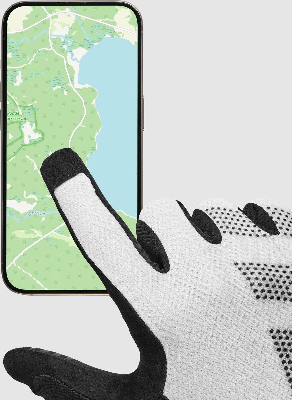 Gants longs d'été GripGrab RIDE Lite Padded Blanc 5/5