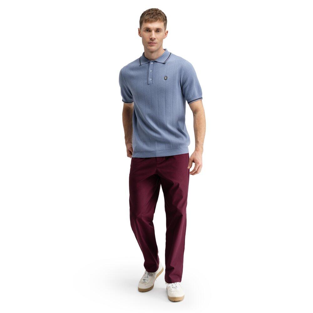 Pantalon de golf coupe droite homme Iron Cherry Rouge 3/6