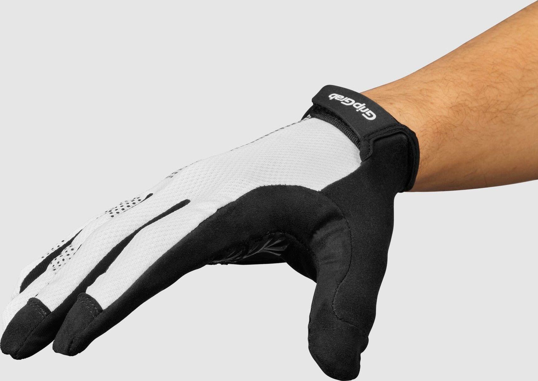 Gants longs d'été GripGrab RIDE Lite Padded Blanc 4/5