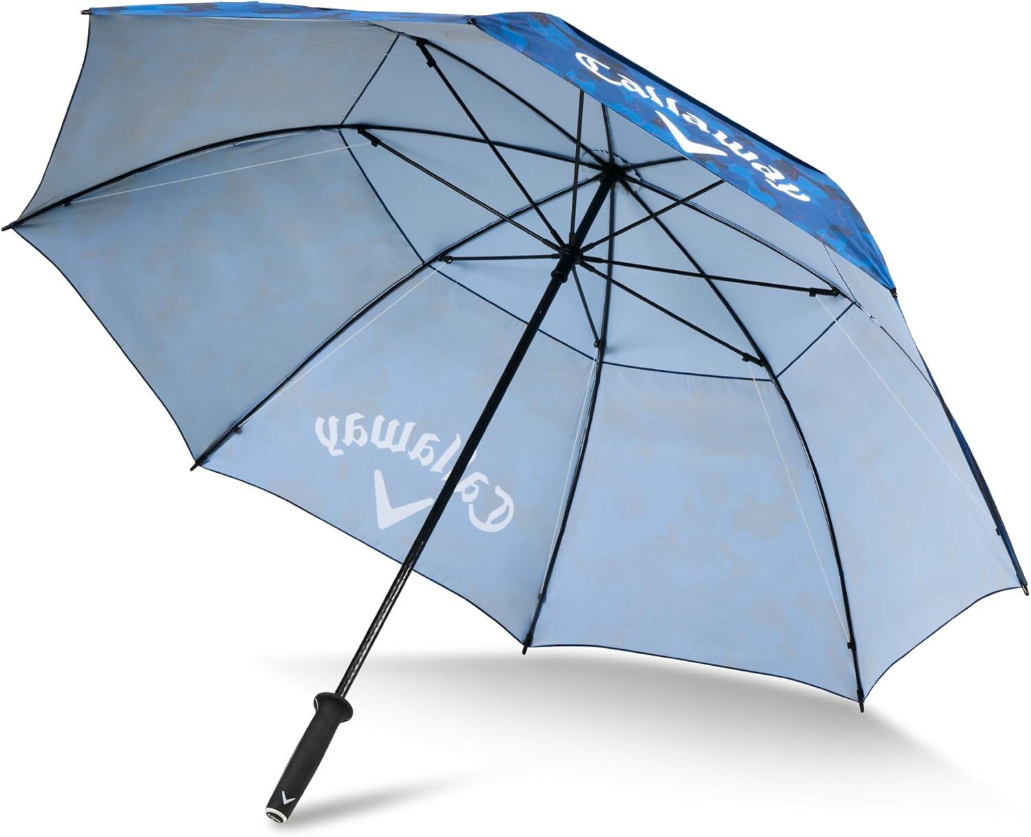 Parapluie de golf Callaway Shield 64" 22, bleu 3/4