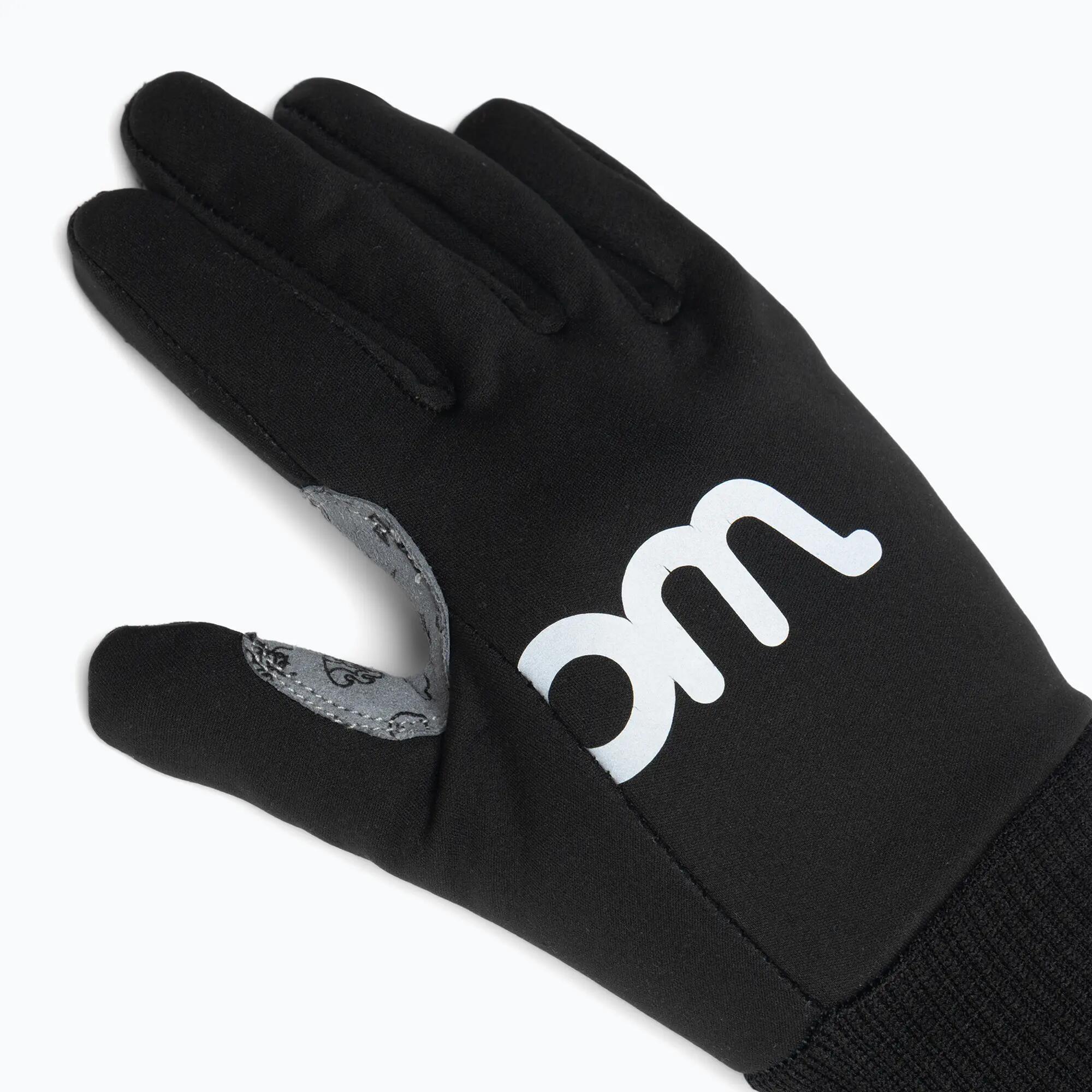 Rękawiczki rowerowe dziecięce woom Warm Tens black 4/6