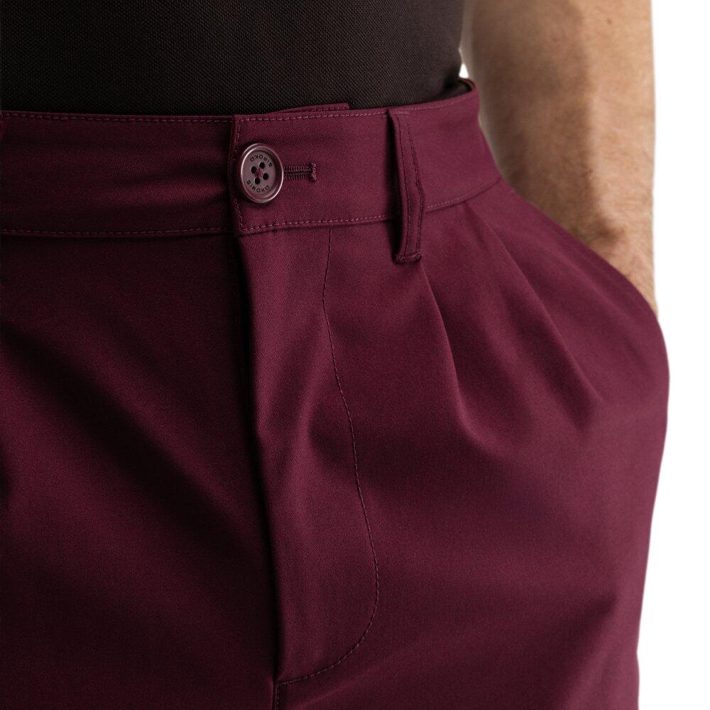 Pantalon de golf coupe droite homme Iron Cherry Rouge 5/6