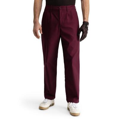 Heren golf broek iron cherry rood