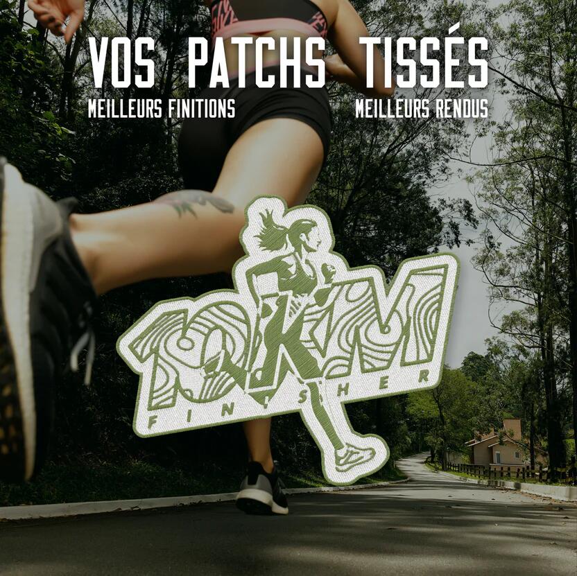 Écusson Finisher 10KM pour Femme 2/5