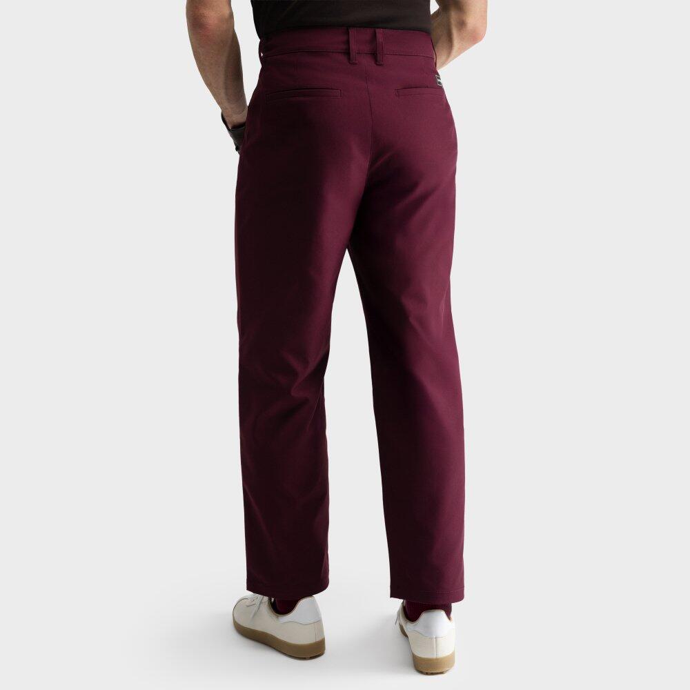 Pantalon de golf coupe droite homme Iron Cherry Rouge 6/6