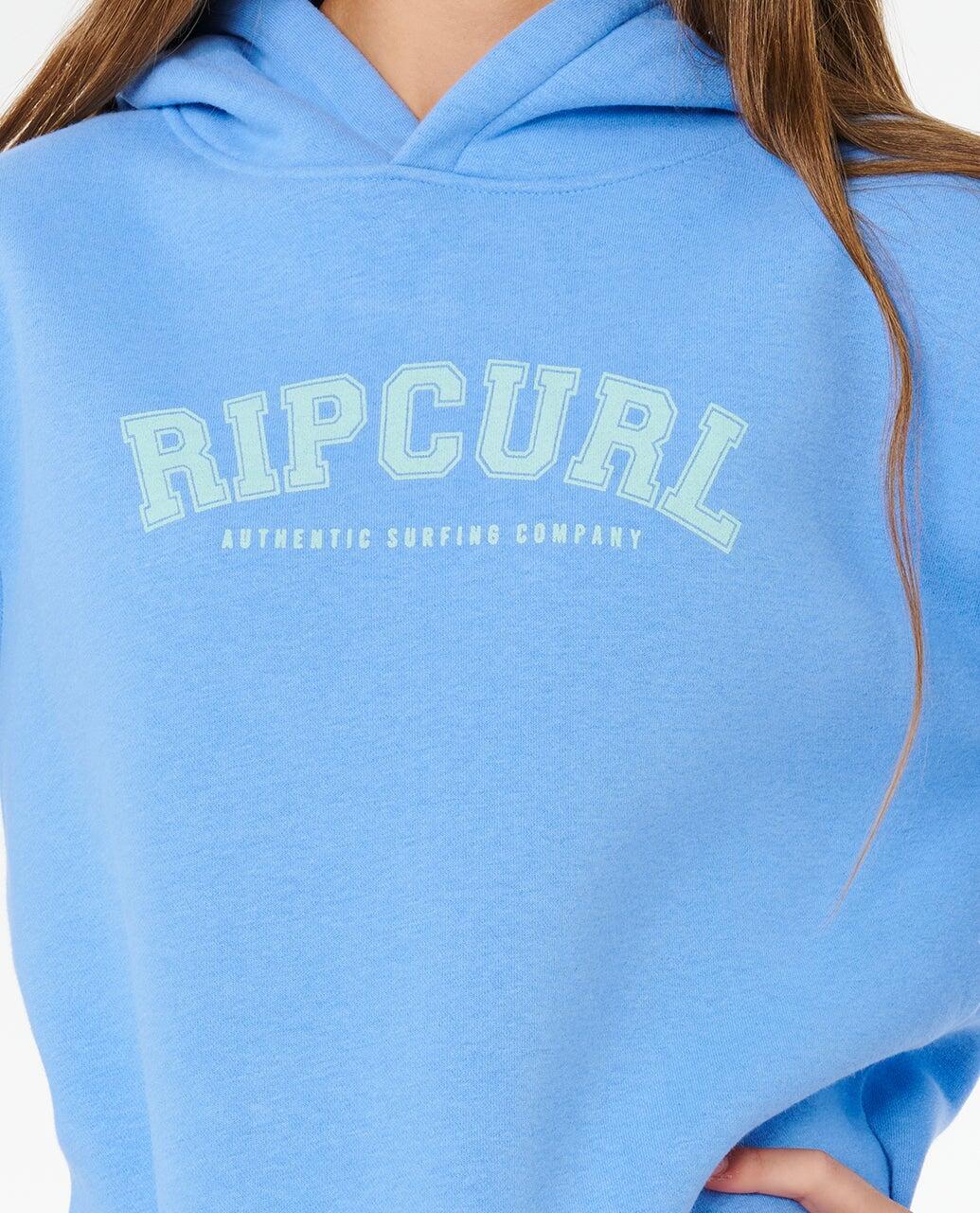 Sweat à capuche Fille Staple Varsity - Cornflower Blue 5/6