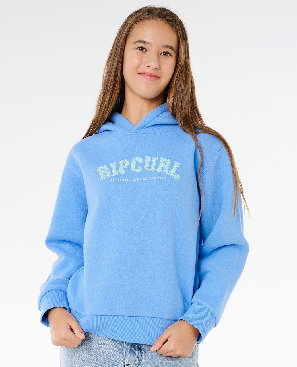 Sweat à capuche Fille Staple Varsity - Cornflower Blue 6/6