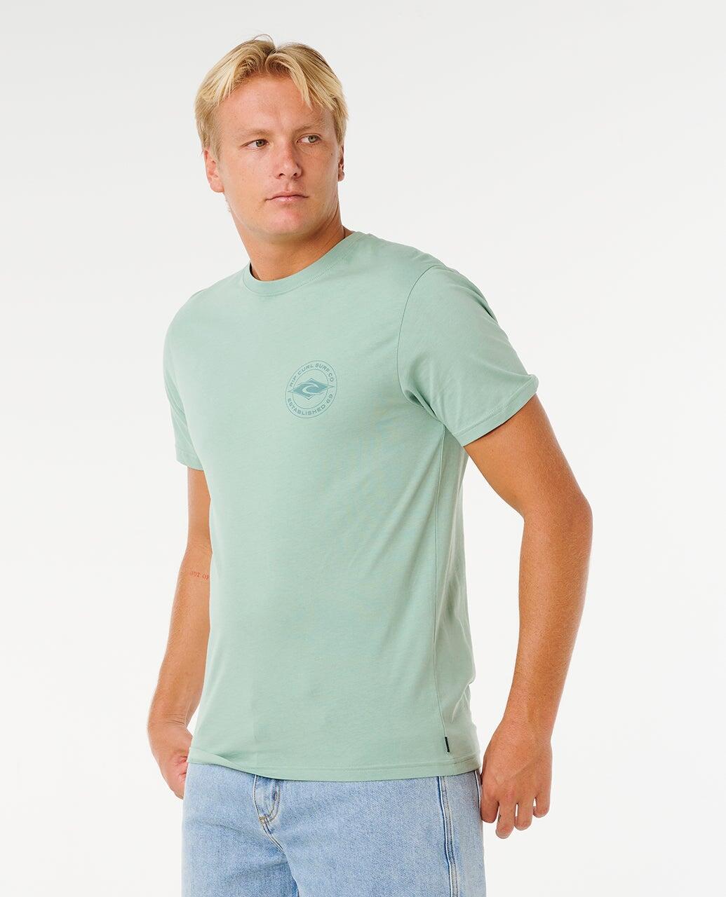 T-shirt Homme à manches courtes Staple - Aloe 2/7